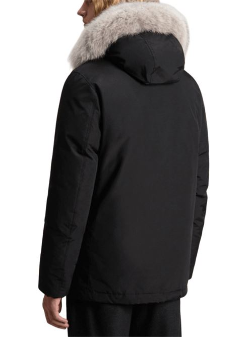 ARCTIC DETACHABLE FUR ANORAK WOOLRICH | CFWOOU0484MBUT0001BLK